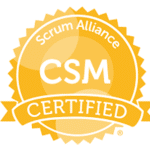 Scrum Alliance CSM Certified logo