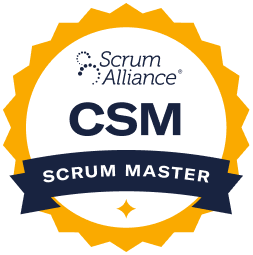 Certified Scrum Master Badge