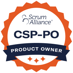 Certified Scrum Professional Product Owner Badge