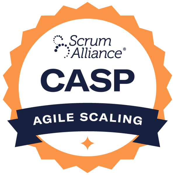 CASP Scrum Alliance Badge