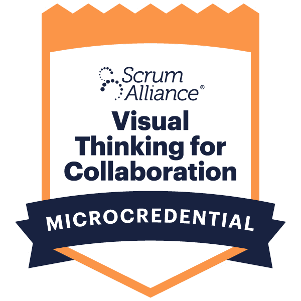 Visual thinking microcredential badge